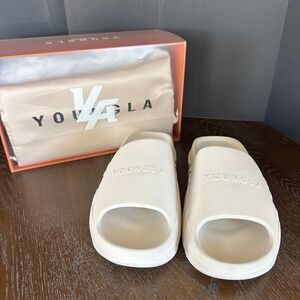 YOUNGLA Slides Off White Model 880 Size 11 Slip On Comfort Sandals